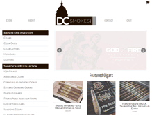 Tablet Screenshot of dcsmokes.com